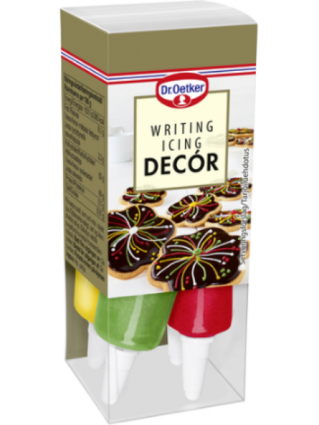 Глазурь для декорирования Dr. Oetker Writing icing Decor 76 г 