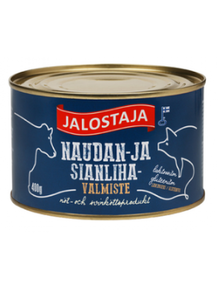 Тушеная говядина и свинина Jalostaja Naudan- Ja Sianlihavalmiste 400 г 