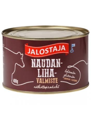 Тушенка говяжья Jalostaja Naudanliha 400 г 