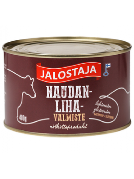 Тушенка говяжья Jalostaja Naudanliha 400 г 